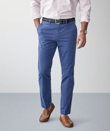 Casual Blue Cotton Pant