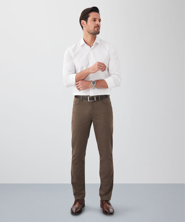 Casual Khakki Cotton Pant