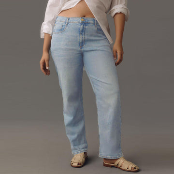 Blue Relaxed Jeans for women