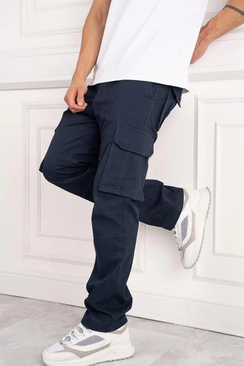 Blue Cargo Trouser