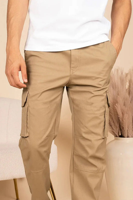 Dark Beige Cargo Trouser